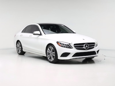 White 2020 Mercedes-Benz C300