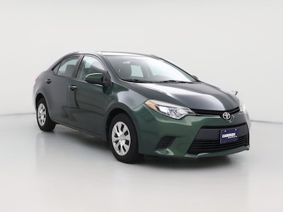 Green 2014 Toyota Corolla LE Eco