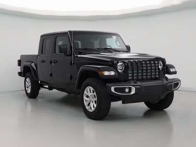 Black 2023 Jeep Gladiator Sport S