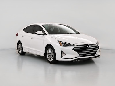 White 2020 Hyundai Elantra SEL