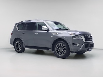 Gray 2022 Nissan Armada Platinum