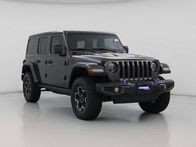 Gray 2022 Jeep Wrangler 4XE PHEV Unlimited Rubicon