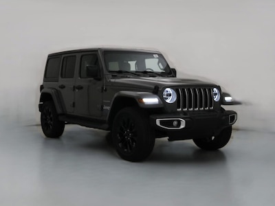Gray 2021 Jeep Wrangler 4XE PHEV Unlimited Sahara