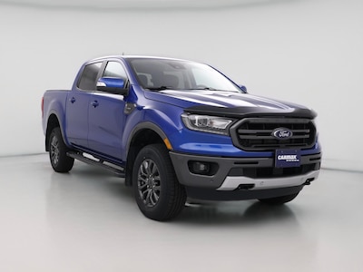 Blue 2020 Ford Ranger Lariat