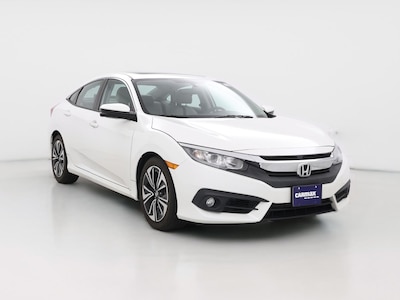 White 2016 Honda Civic EX-T