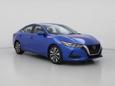Blue 2021 Nissan Sentra SV