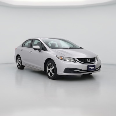 Silver 2015 Honda Civic SE