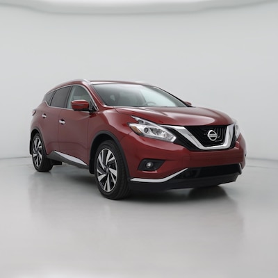 Red 2017 Nissan Murano Platinum