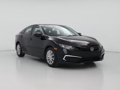 Black 2019 Honda Civic LX