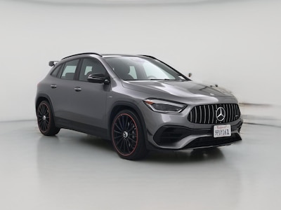 Gray 2021 Mercedes-Benz GLA45 AMG