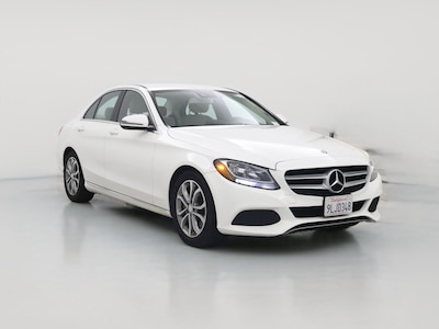 White 2016 Mercedes-Benz C300