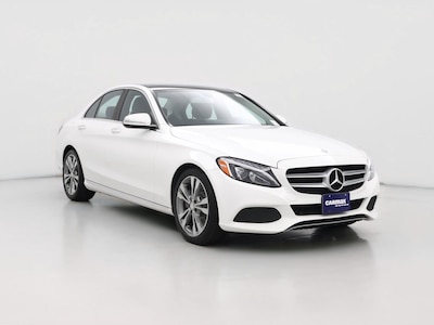 White 2015 Mercedes-Benz C300