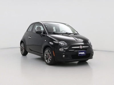 Black 2017 Fiat 500 Pop