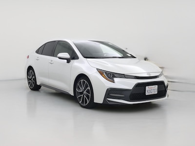 White 2022 Toyota Corolla SE