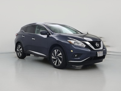 Blue 2017 Nissan Murano Platinum