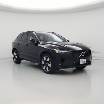 Black 2024 Volvo XC60 Recharge PHEV T8 Ultimate Dark Theme
