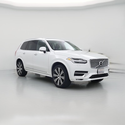 White 2021 Volvo XC90 T6 Inscription