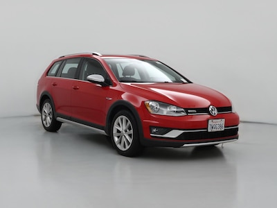 Red 2017 Volkswagen Golf Alltrack SE
