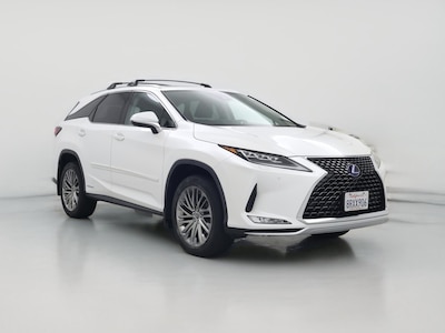 White 2020 Lexus RX 450h L Luxury