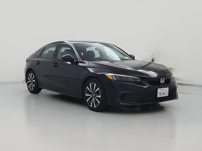 Black 2022 Honda Civic EX-L