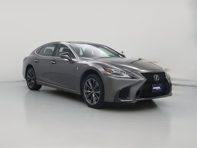Gray 2018 Lexus LS 500 F-Sport