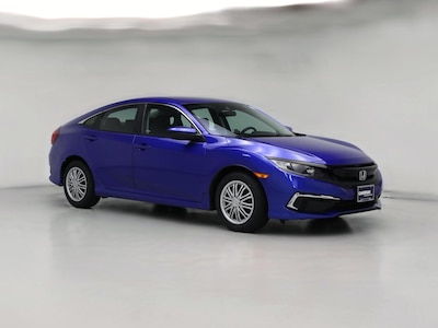 Blue 2019 Honda Civic LX