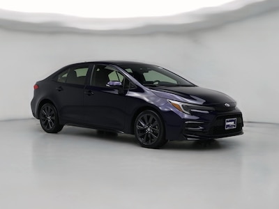 Blue 2023 Toyota Corolla Hybrid SE