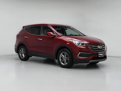Red 2017 Hyundai Santa Fe Sport