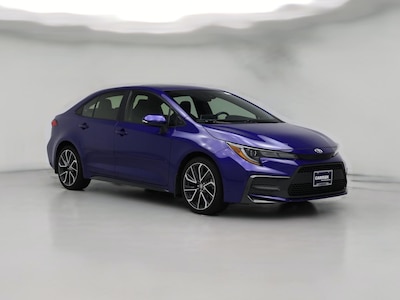 Blue 2020 Toyota Corolla SE