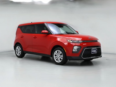 Red 2020 Kia Soul LX