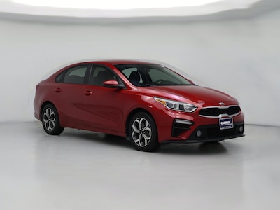 Red 2020 Kia Forte LXS
