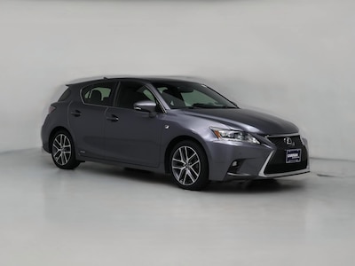 Gray 2017 Lexus CT 200h F-Sport