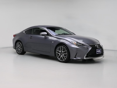 Gray 2015 Lexus RC 350