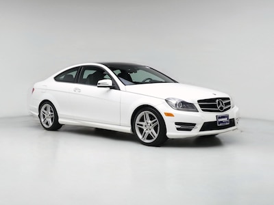 White 2014 Mercedes-Benz C250