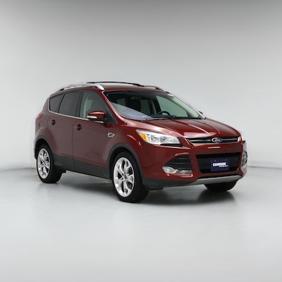 Red 2014 Ford Escape Titanium