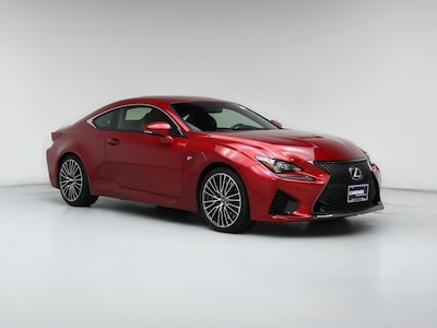 Red 2015 Lexus RC F