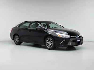 Black 2016 Toyota Camry Hybrid XLE