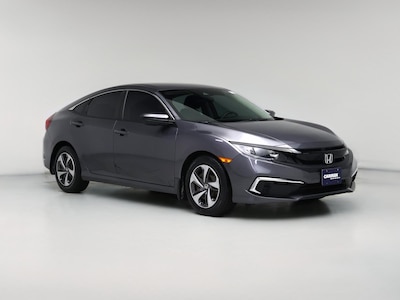 Gray 2019 Honda Civic LX