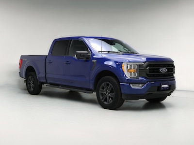 Blue 2023 Ford F150 XLT