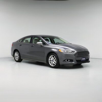 Gray 2014 Ford Fusion SE