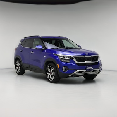 Blue 2021 Kia Seltos SX