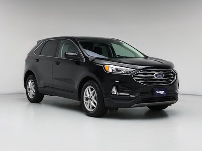 Black 2021 Ford Edge SEL