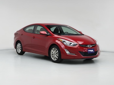 Red 2016 Hyundai Elantra SE
