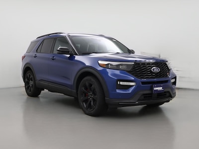 Blue 2020 Ford Explorer ST