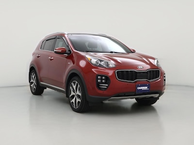 Red 2017 Kia Sportage SX