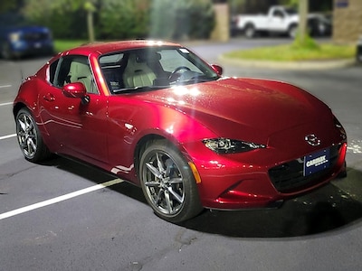 Red 2021 Mazda MX-5 Miata RF Grand Touring