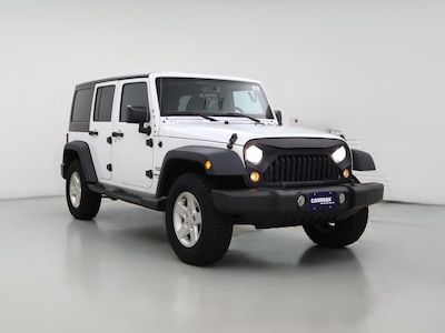 White 2016 Jeep Wrangler Unlimited Sport