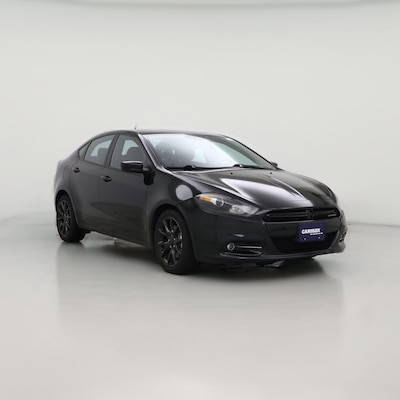 Black 2015 Dodge Dart SXT