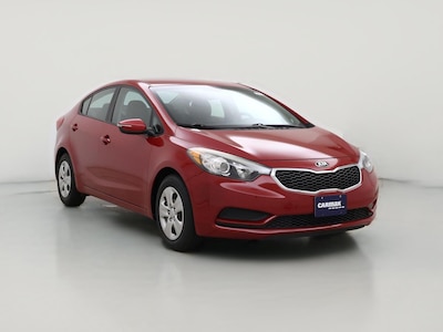Red 2016 Kia Forte LX