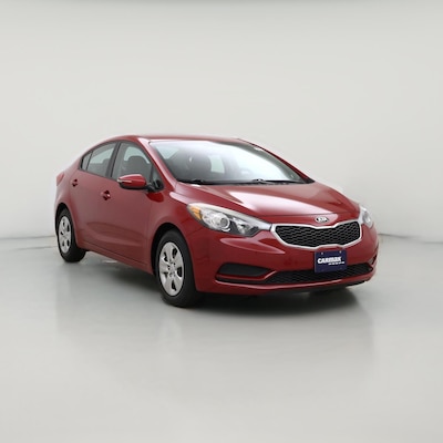 Red 2016 Kia Forte LX
